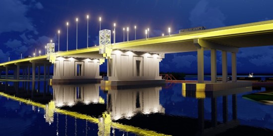 Sacyr y sus socios firman la concesión de un puente sobre el río Calcasieu en la autopista I-10 en Luisiana (EE.UU.)