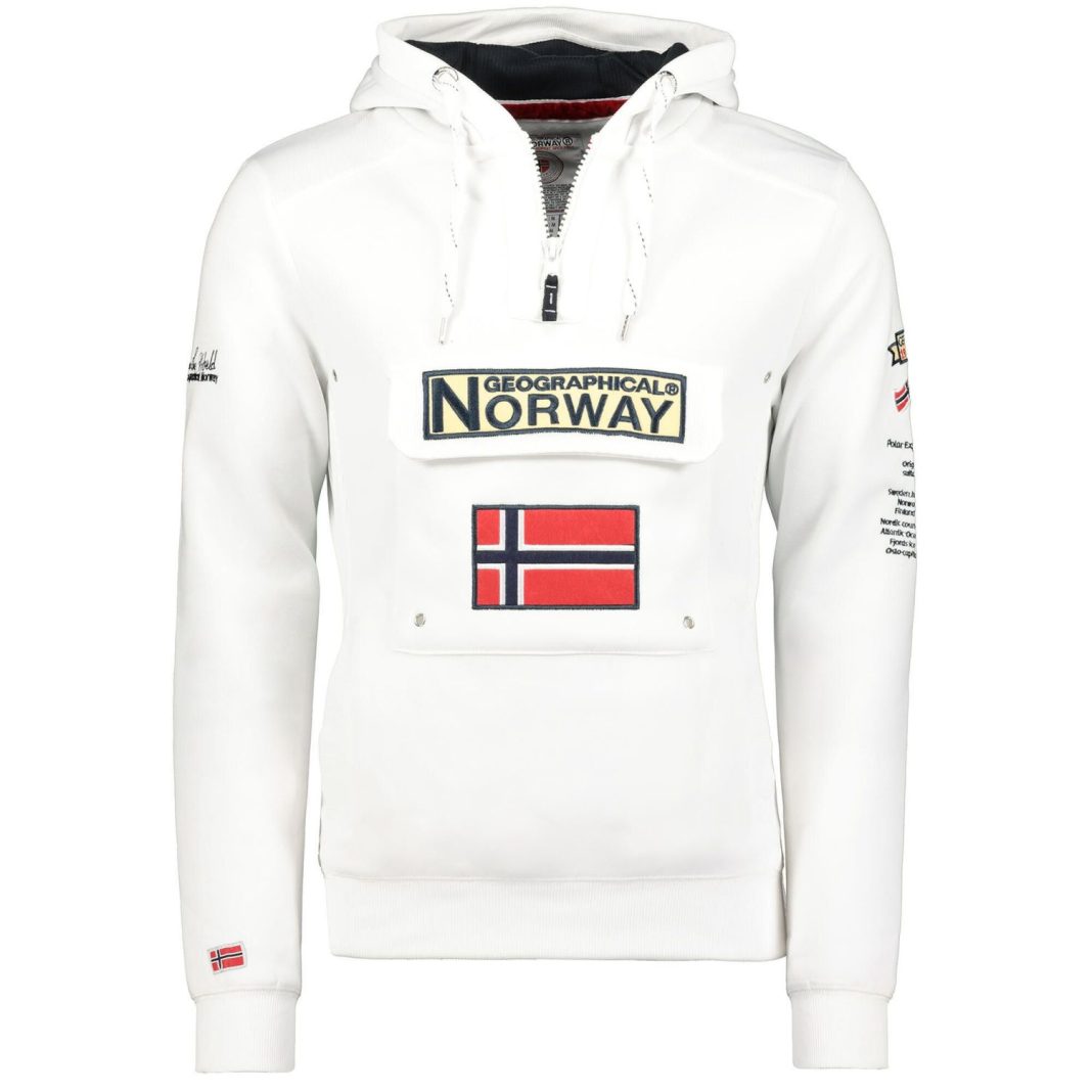 Sudadera de montaña y trekking con capucha mujer Geographical Norway Gymclass