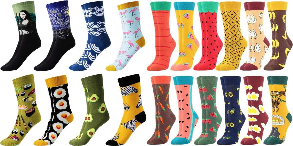 Los calcetines más divertidos y originales de Amazon para completar todos tus outfits