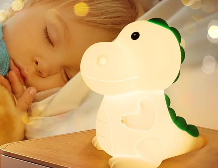 amazon luces nocturnas dinosaurios niños