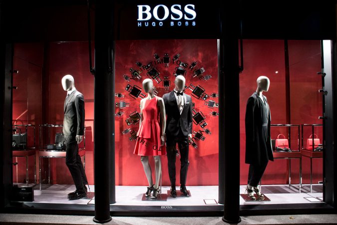 Escaparate de Hugo Boss