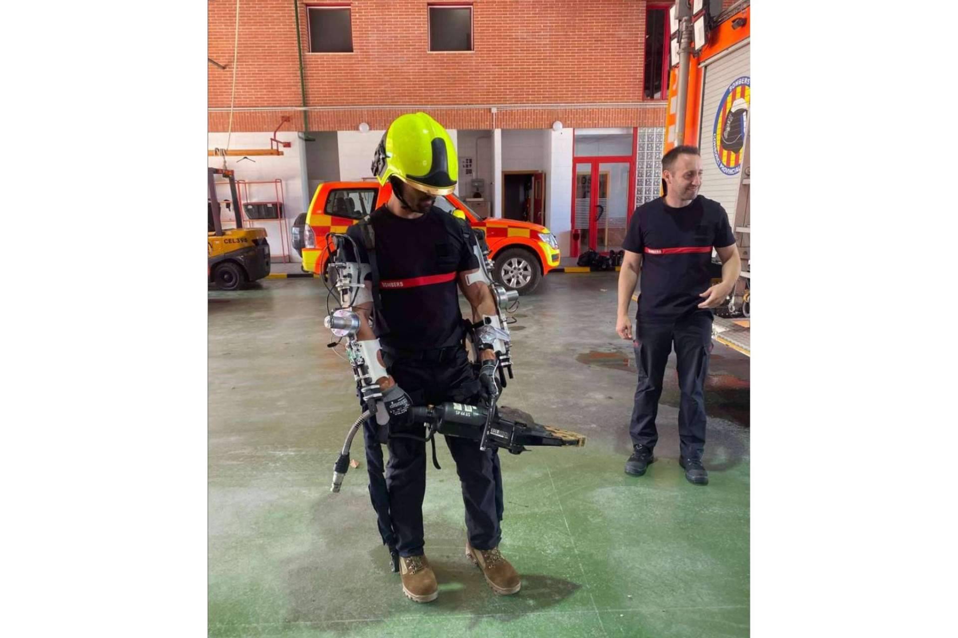 ExoRescue, un exoesqueleto para equipos de rescate y servicios de emergencia desarrollado por Cyber Human Systems