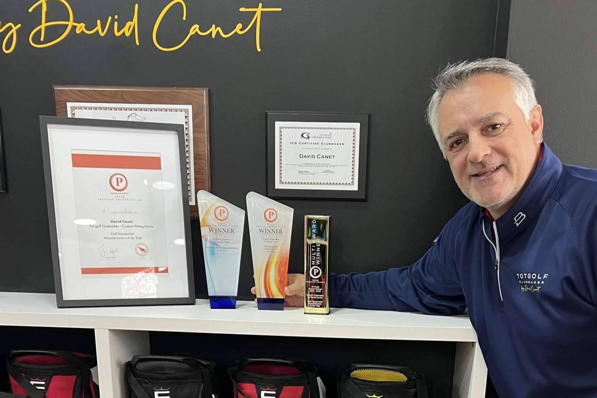 Totgolf y David Canet galardonados otro año más, Golf Equipment Manufacturer of the Year