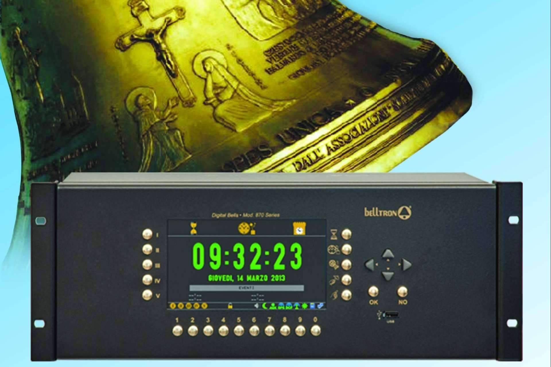 Belltron fabrica sistemas para la automatización de campanas reales