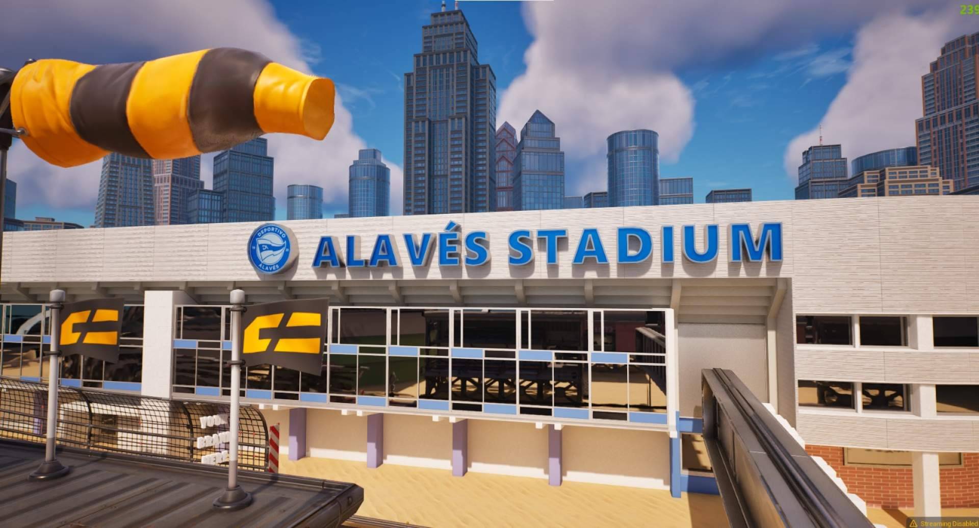 StadioPlus y Deportivo Alavés, una alianza histórica en el mundo virtual de Fortnite