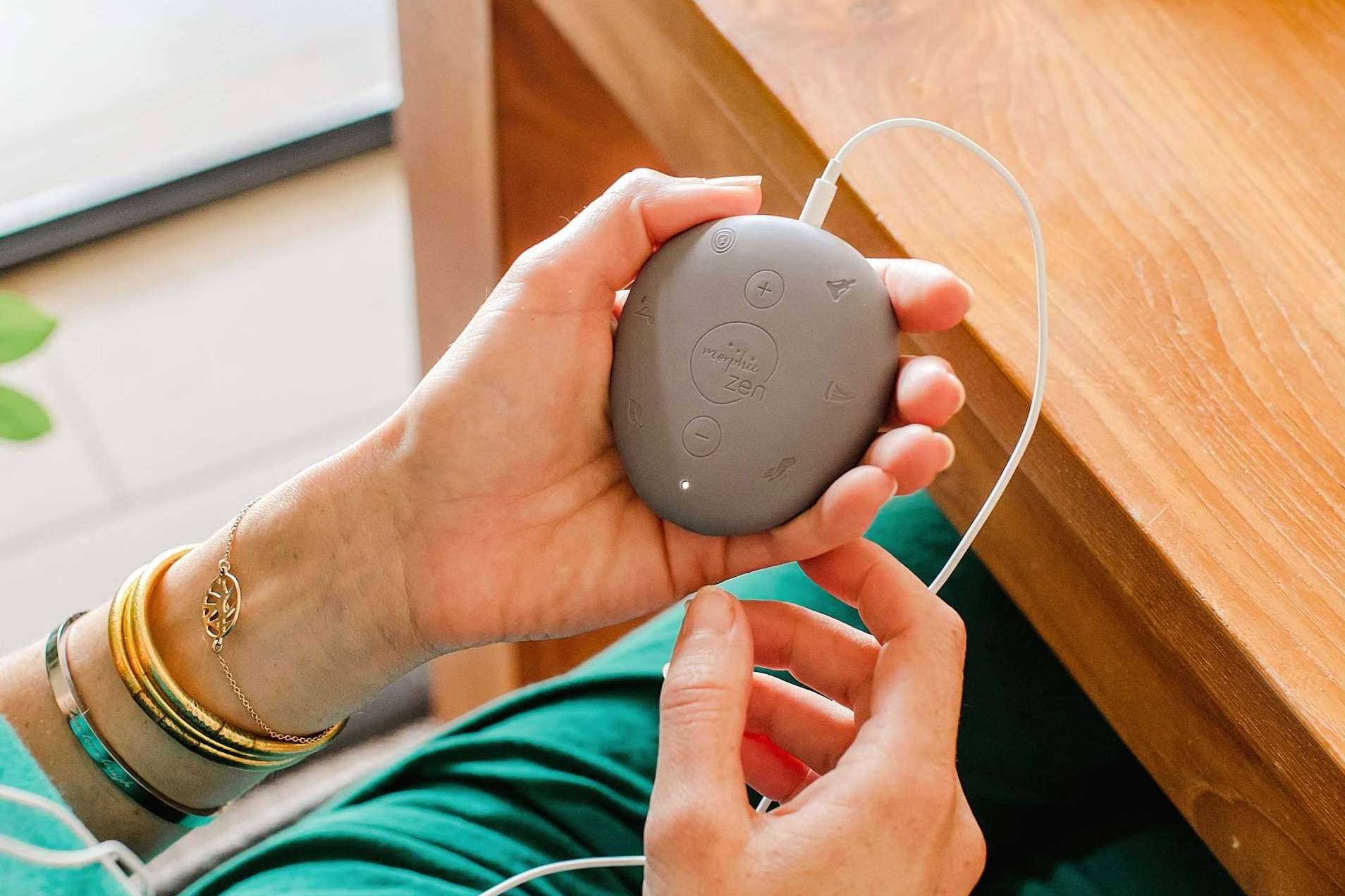 Morphée y su dispositivo de meditación para controlar el estrés en un instante
