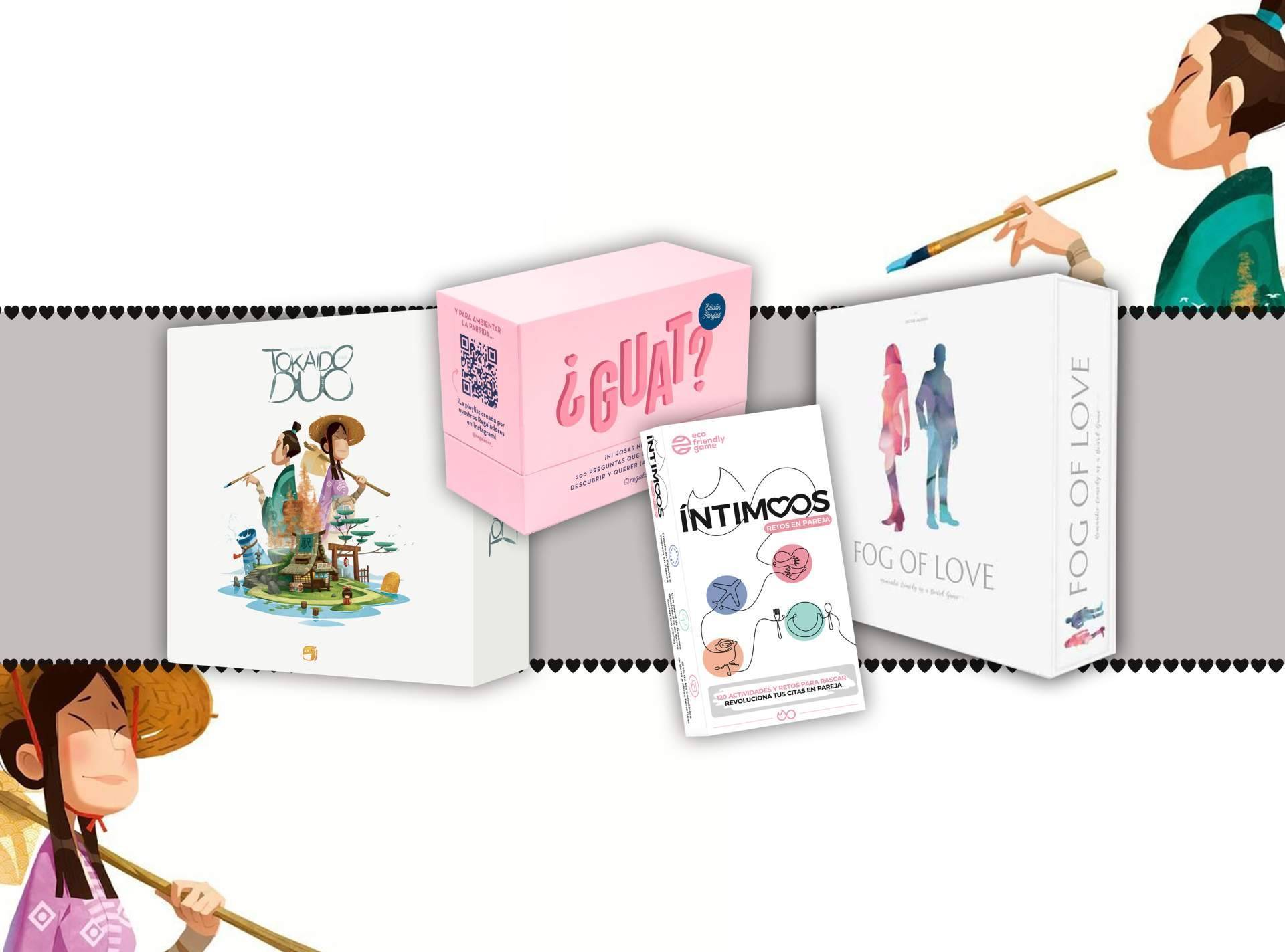 Regalar un juego de mesa para San Valentín