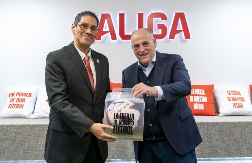 LaLiga recibe al ministro de Telecomunicaciones y de la Sociedad de la Información de Ecuador