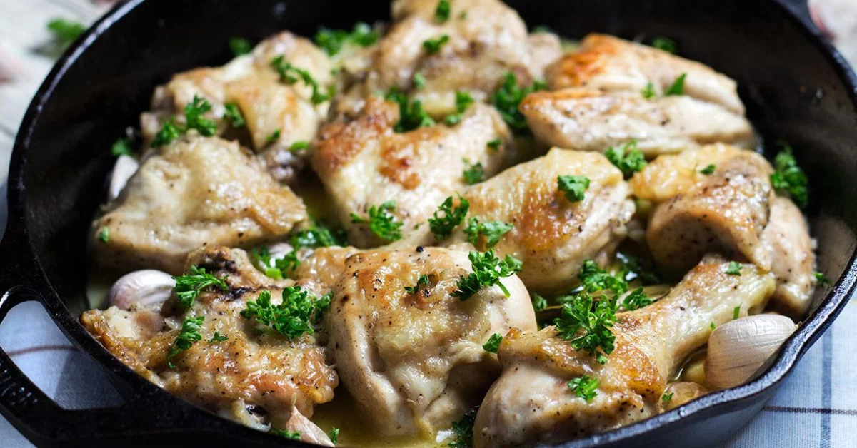 Pechugas de Pollo al Ajillo con Pimentón en Thermomix