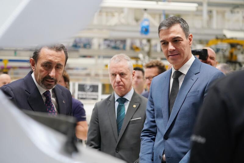 Pedro Sánchez asegura que España ofrece «razones sólidas» para la confianza empresarial y para atraer industria