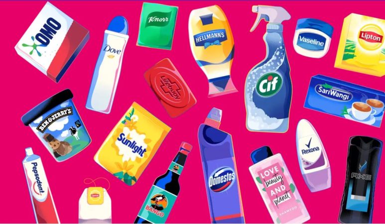 Algunas de las marcas de Unilever