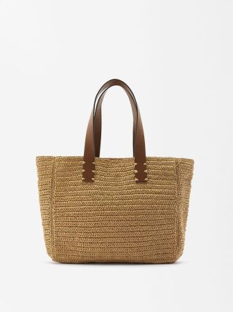 BOLSO TOTE EFECTO RAFIA