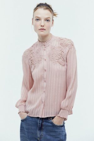 CAMISA APLIQUE GUIPUR