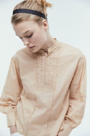 CAMISA PECHERA DESFLECADA