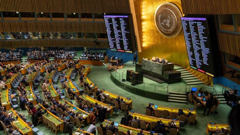 Apoyo de Estados Unidos a la resolución sobre inteligencia artificial