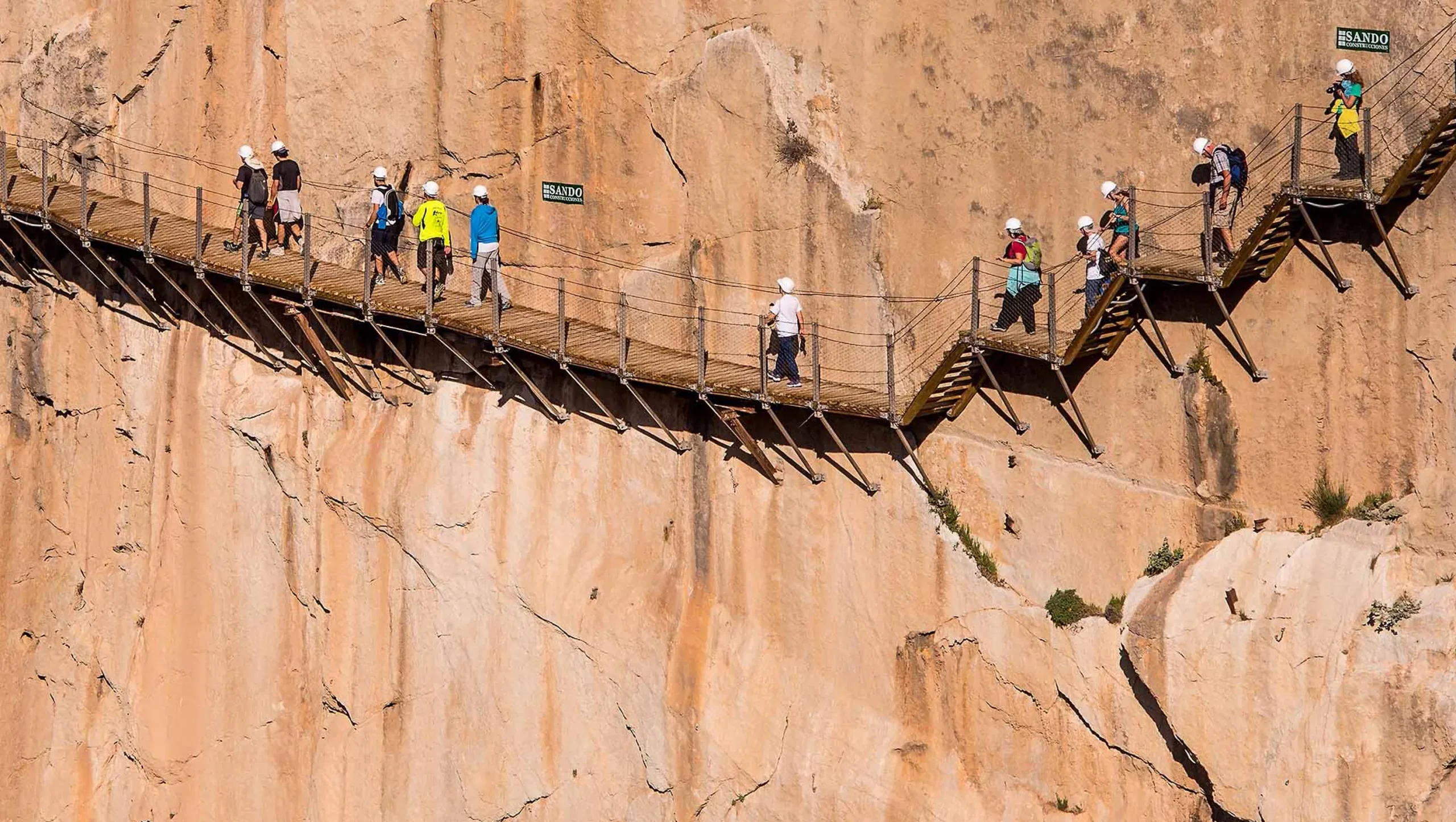 El Caminito del Rey, unas vistas inigualables solo al alcance de los más valientes