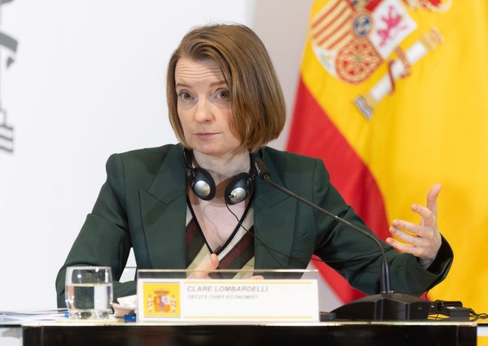 La economista jefe de la OCDE, Clare Lombardelli,