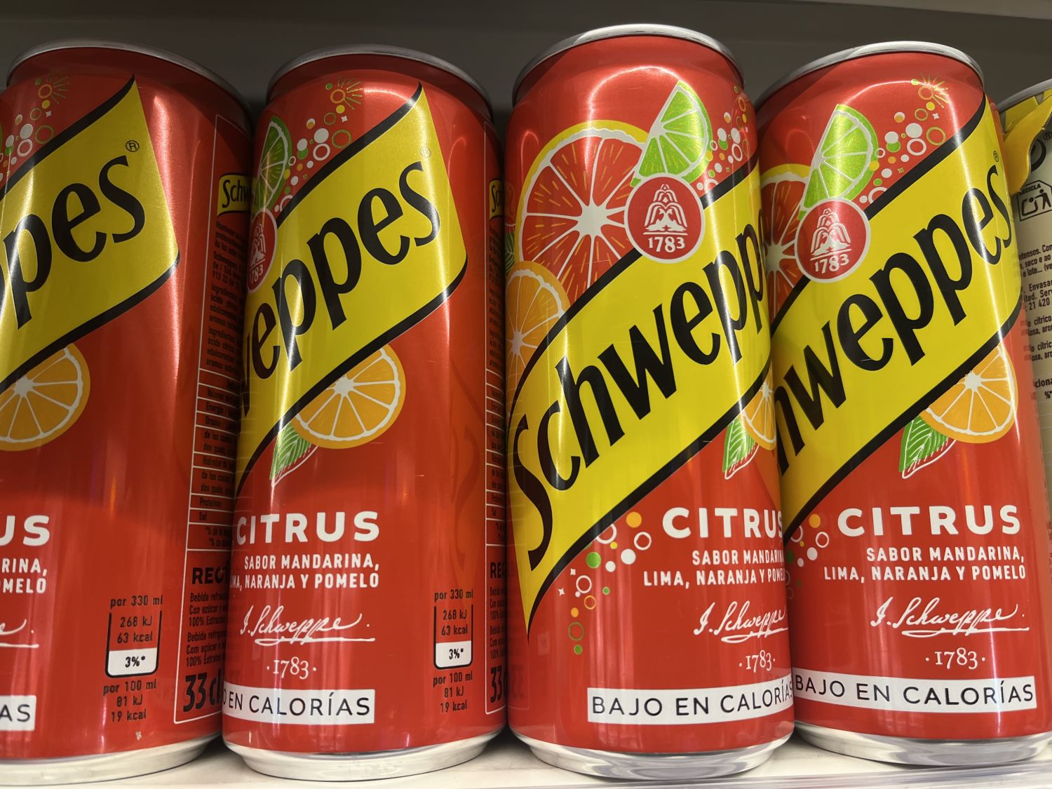 Schweppes amplia su gama de sabores para quedarse con el trozo de ‘pastel’ de Coca-Cola y Pepsi