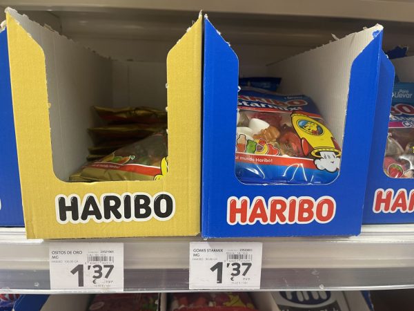 Haribo, principal competidor de Chupa Chup, junto a Fini.