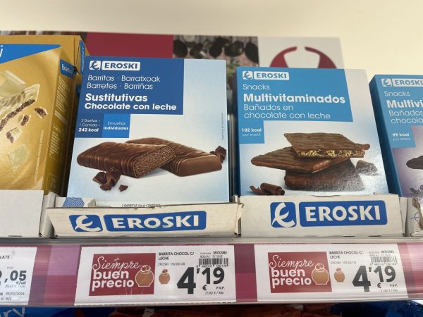 El snack de marca de distribuidor de Eroski.