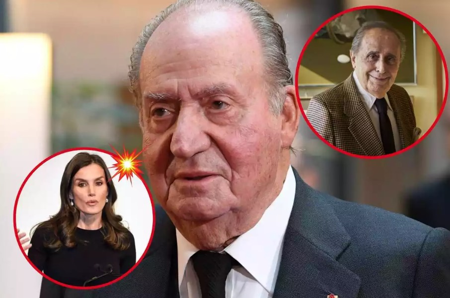 Jaime Peñafiel culpa a Letizia de ser la responsable de que el rey emérito huyese de España