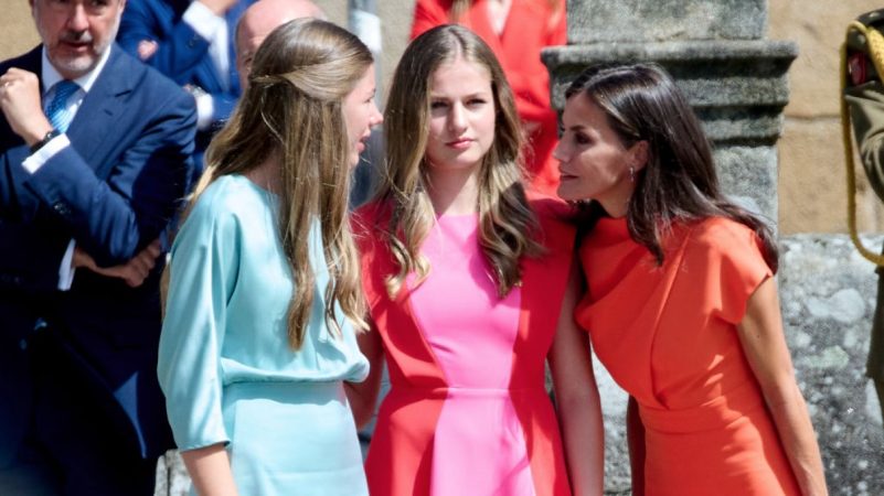 La relación distante entre Letizia, Leonor y Sofía