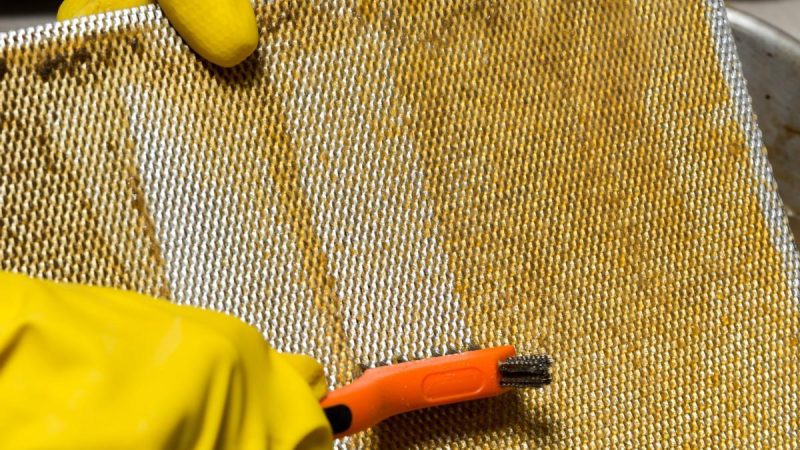 Eliminar la grasa con vinagre