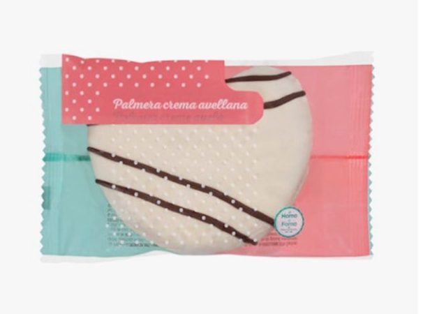 Palmera crema de avellana