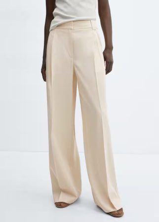 Pantalón lyocell pinzas