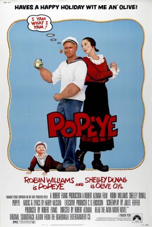 Popeye el marino pelicula Robin Williams Merca2.es