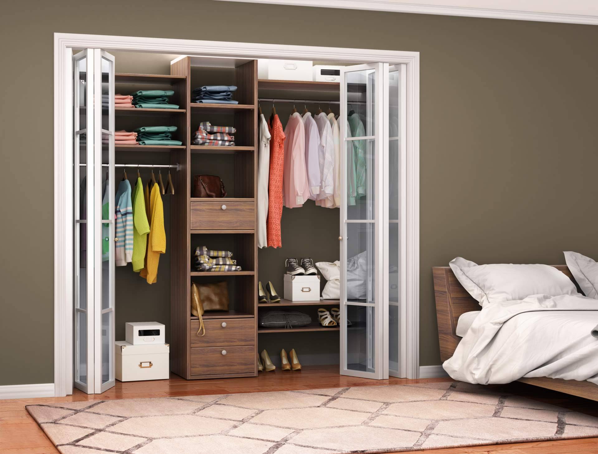 Una de las gamas más completa de sistemas para armarios, closets y walk in closets, disponibles en Trivimar