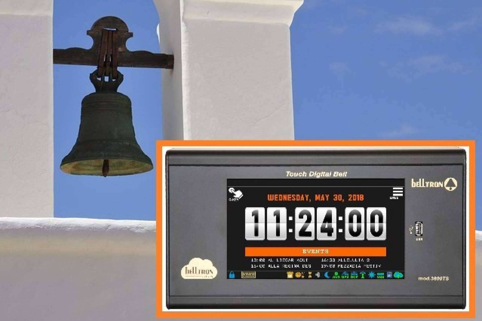 Los sistemas de campanas electrónicas en iglesias, implementados por Belltron