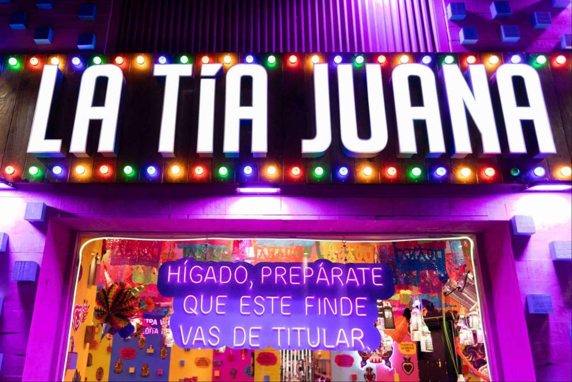 La Tía Juana cuenta con una amplia carta con variedad de comida mexicana