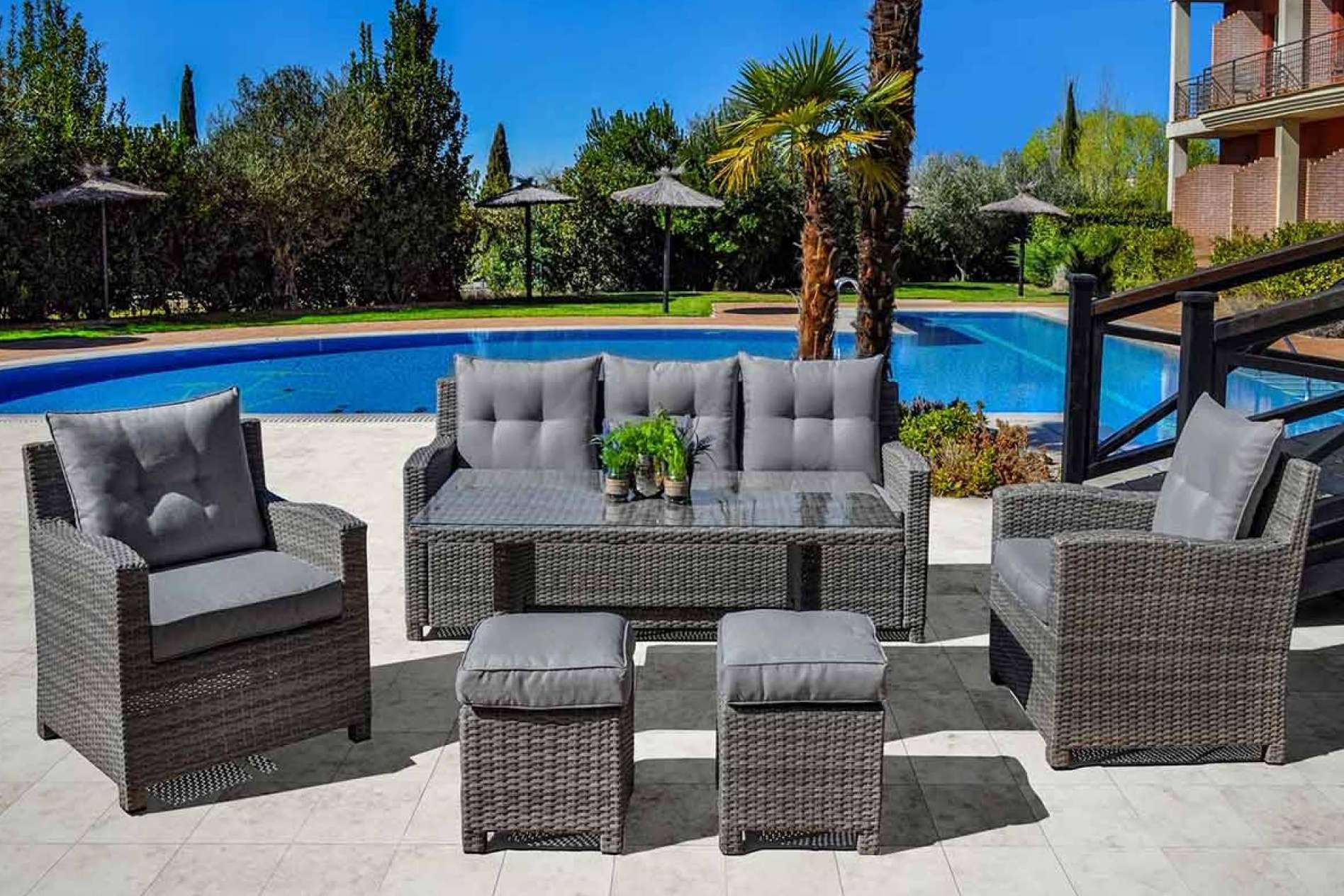 Muebles de jardín para diseñar espacios de tranquilidad y relajación de la mano de MiHogar
