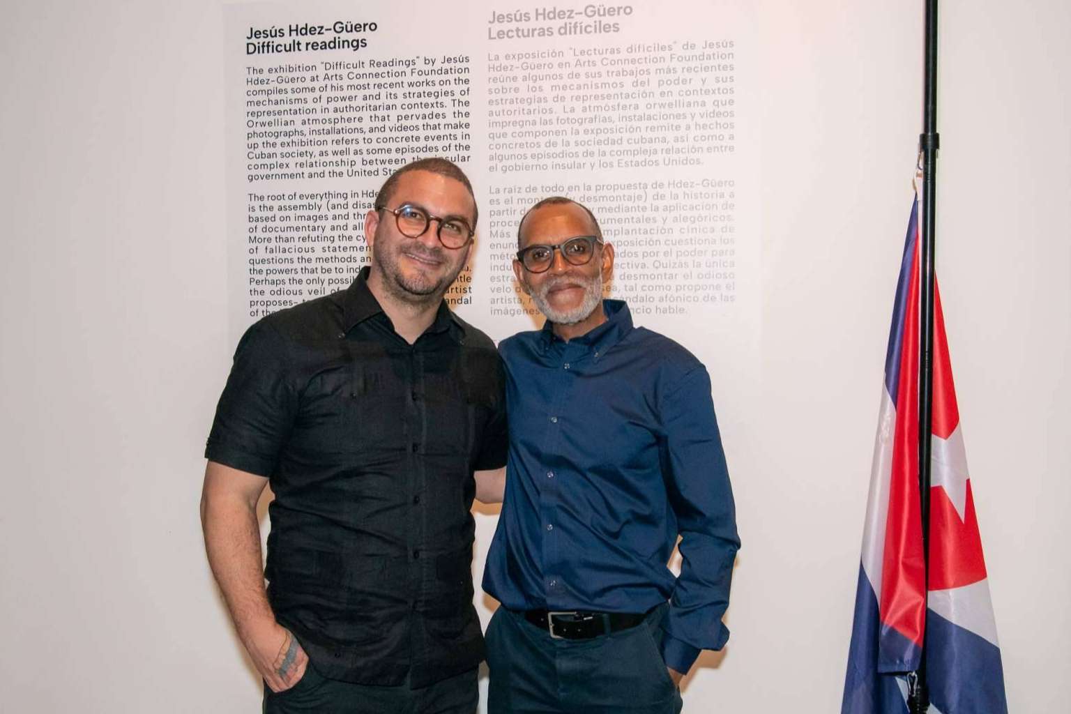 ‘Lecturas difíciles’ de Jesús Hdez-Güero se exhibe en Arts Connection Foundation