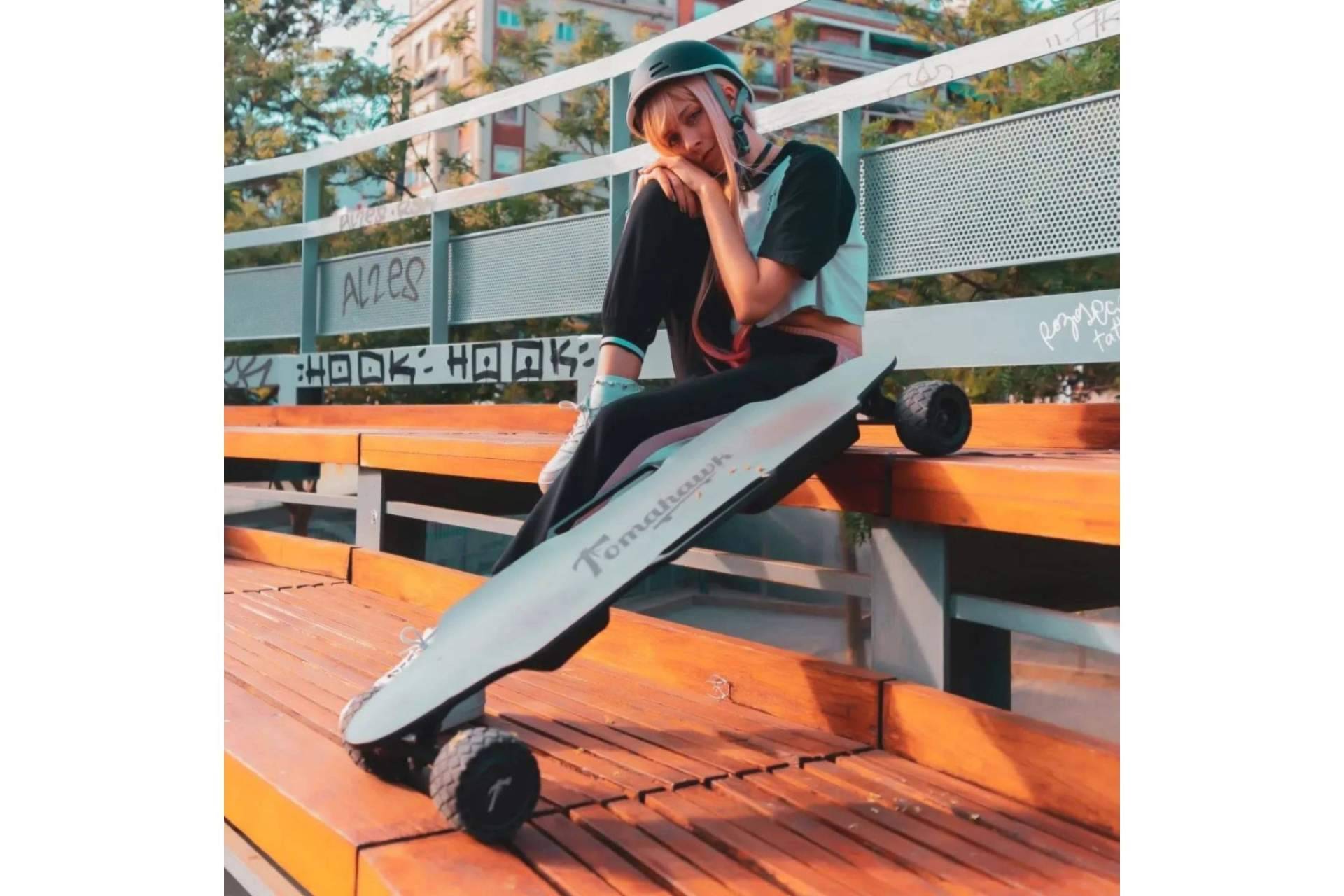 Tomahawk Skateboards enumera las ventajas de los skateboards eléctricos