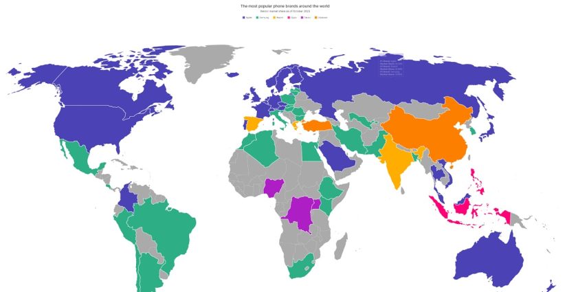 Los españoles prefieren Xiaomi frente al duopolio mundial de iPhone y Samsung