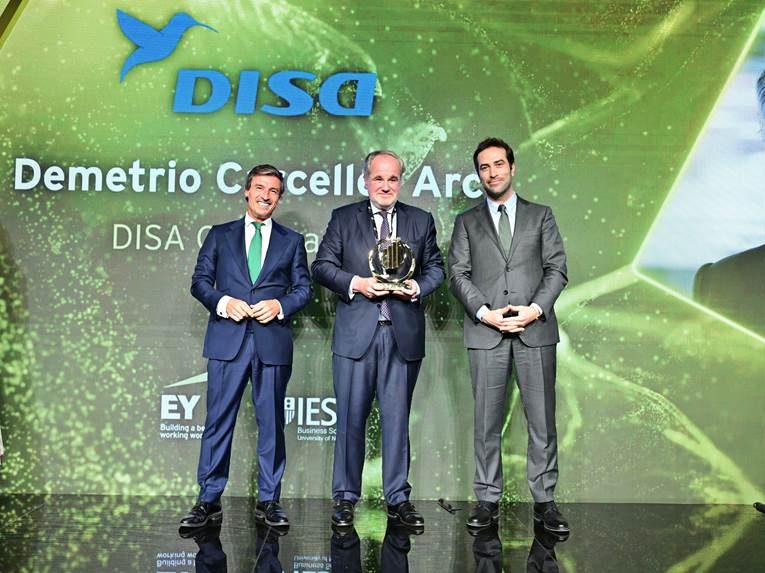 Demetrio Carceller Arce, presidente de Disa Corporación, Premio Emprendedor del Año de EY