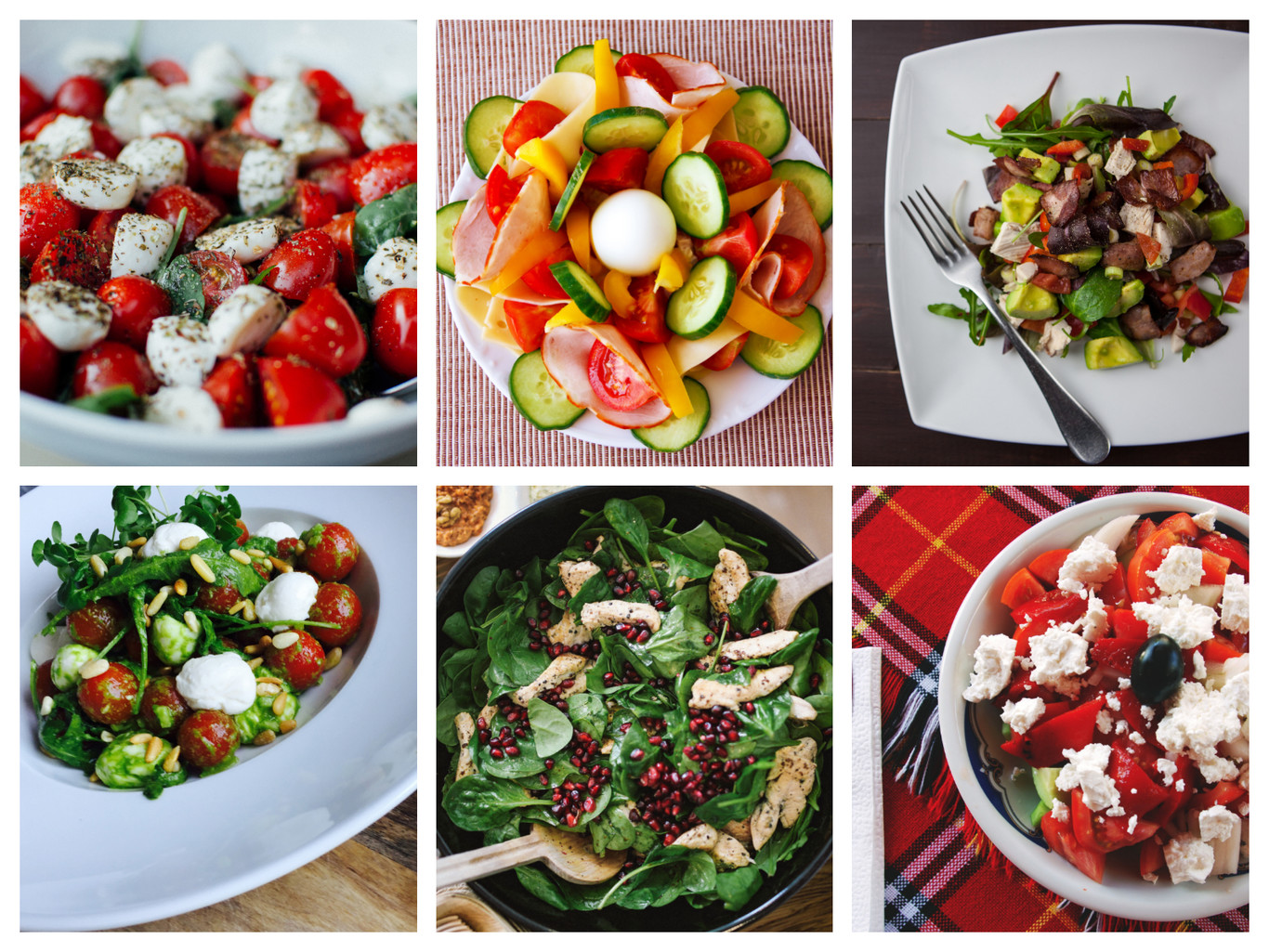 Las mejores ensaladas para una primavera sana y saludable