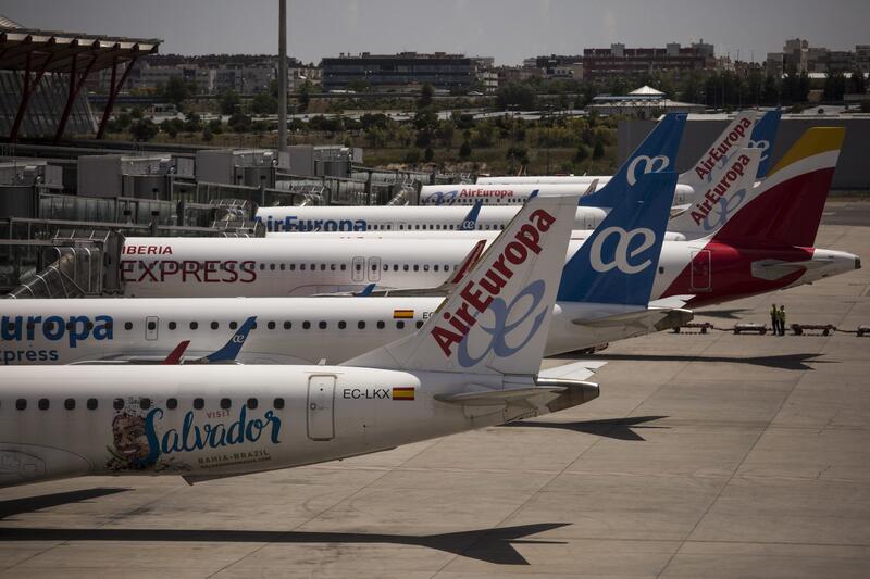 Iberia y Air Europa acapararían el 64% del tráfico internacional de Madrid, cerca de sus competidoras europeas