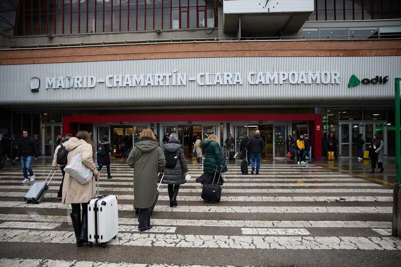 Renfe reorganiza los servicios de la estación de Madrid Chamartín por las obras de ampliación