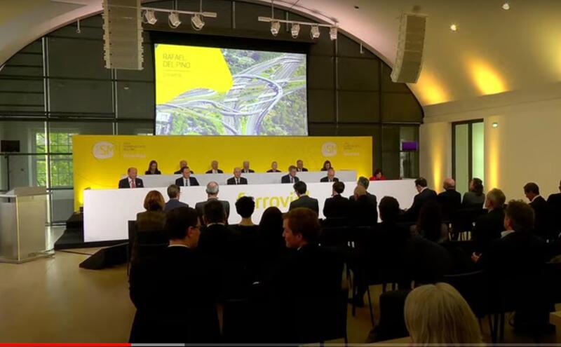 Ferrovial sube un 7% el dividendo en su primera junta de accionistas desde Ámsterdam