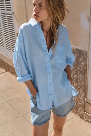 CAMISA BÁSICA 100% LINO