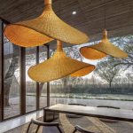Consigue en Shein la réplica de la famosa lámpara de techo de bambú de Zara Home