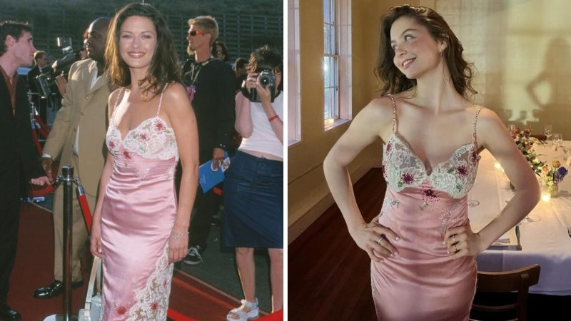 La hija de Catherine Zeta-Jones y el vestido que llevó