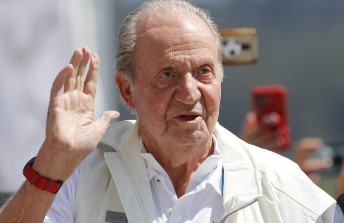 No se ha revelado dónde está Juan Carlos, aunque es en España