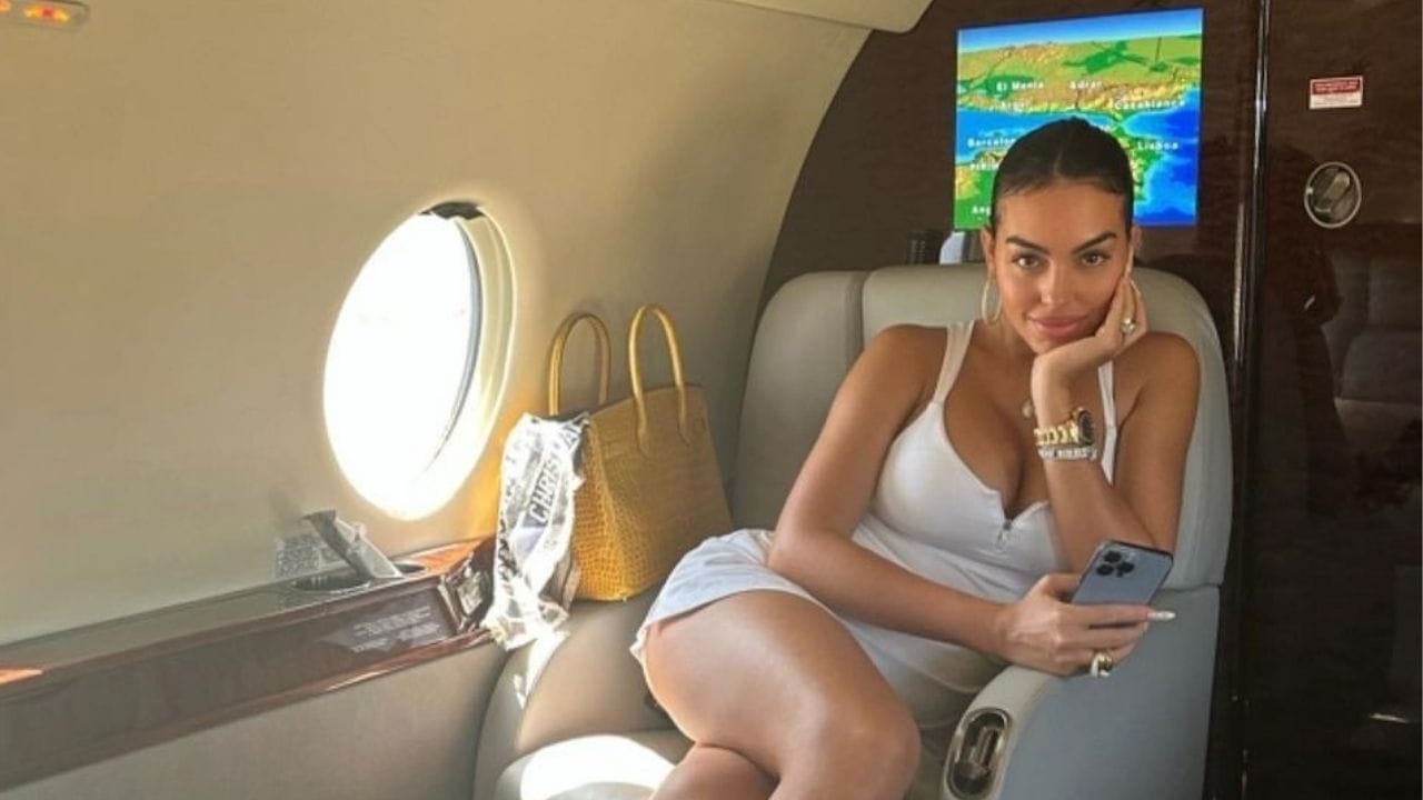 La experiencia de Georgina Rodríguez en el aeropuerto de Manchester: «tirada en Manchester»