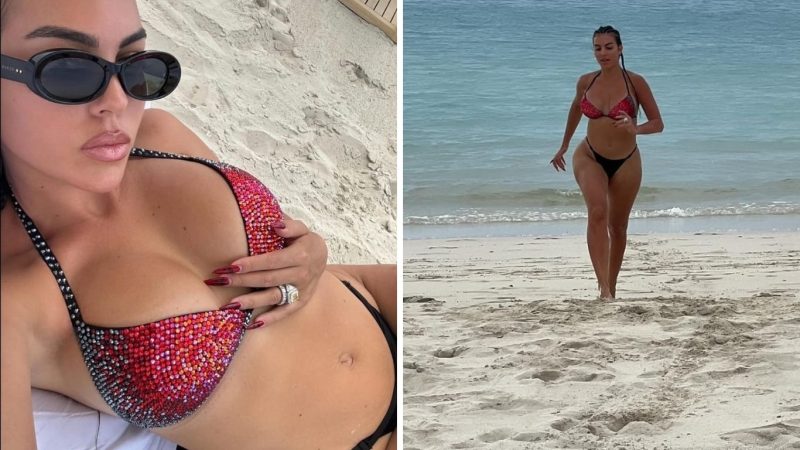 Georgina Rodríguez y la jugada bikini que usó para sus vacaciones