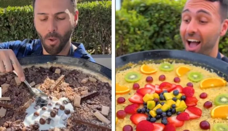 ¿En qué consiste la paella de KitKat?