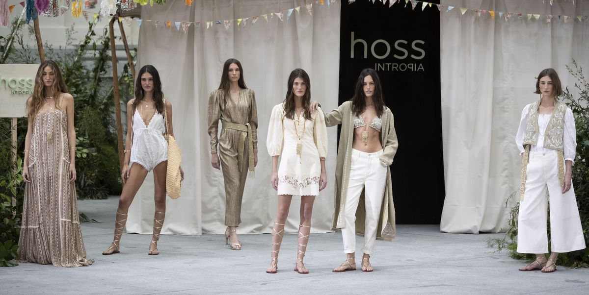 La modelo Judit Mascó nos trae este traje de invitada ideal que está rebajadísimo en Hoss Intropia